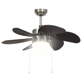 VidaXL Deckenventilator chrom  