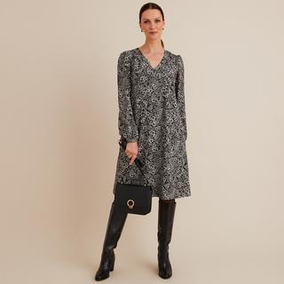 La Redoute Collections  Ausgestelltes Kleid mit Blumenmuster 