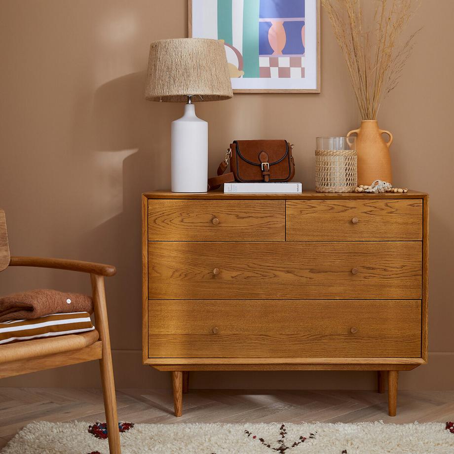 La Redoute Intérieurs Commode vintage 4 tiroirs  