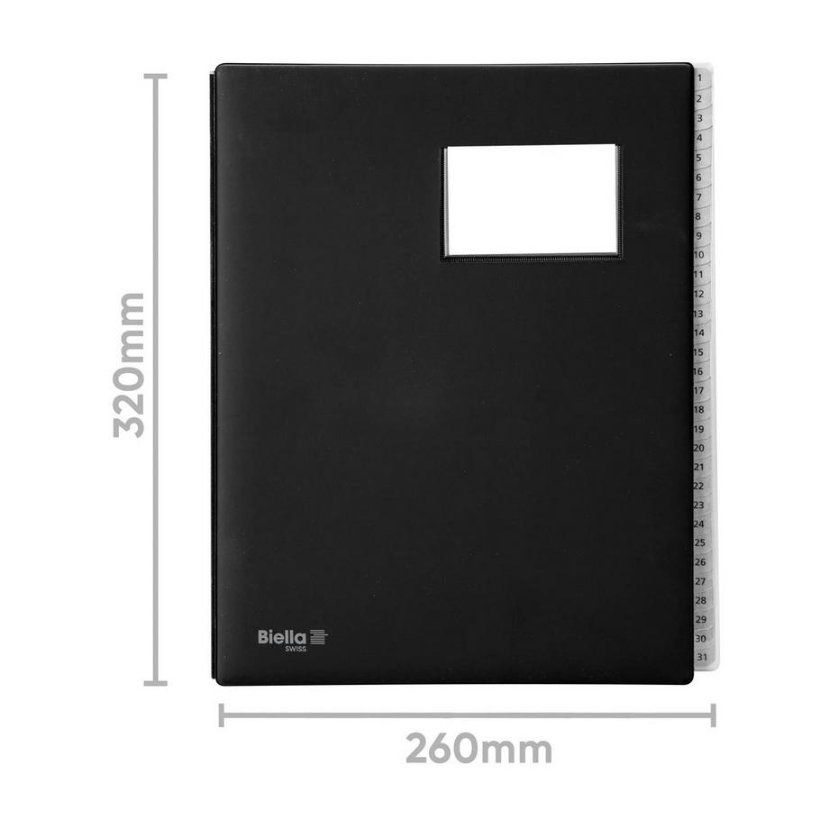 Biella Pult- und Ordnungsmappe Pronto A4 1-31  