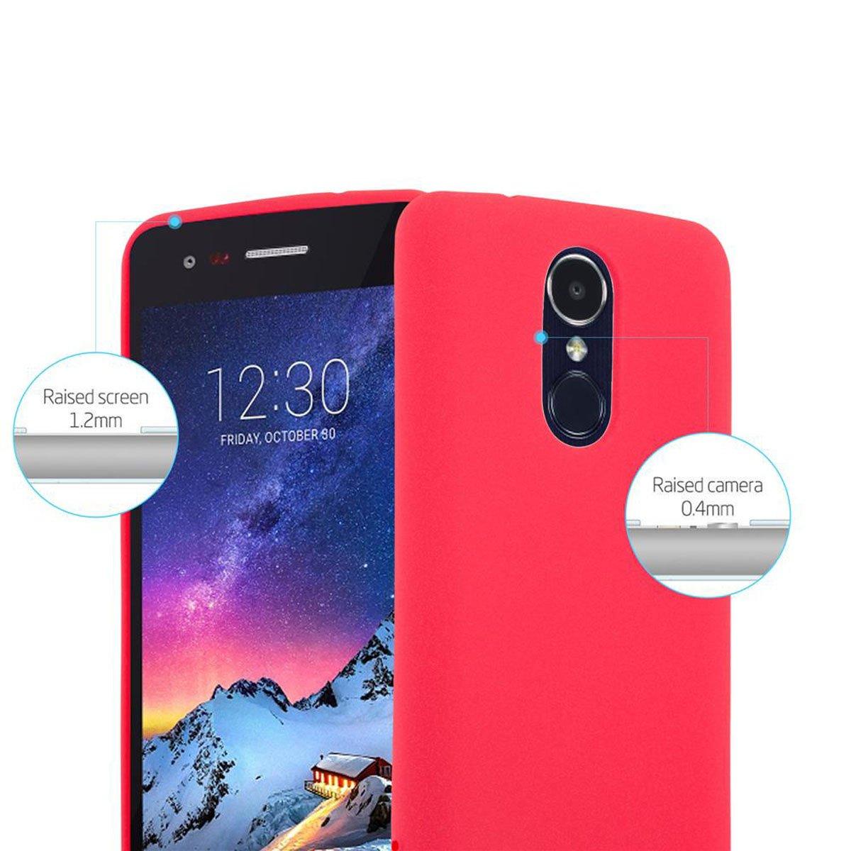 Cadorabo  Hülle für LG K8 2017 US Version TPU Silikon Frosted 