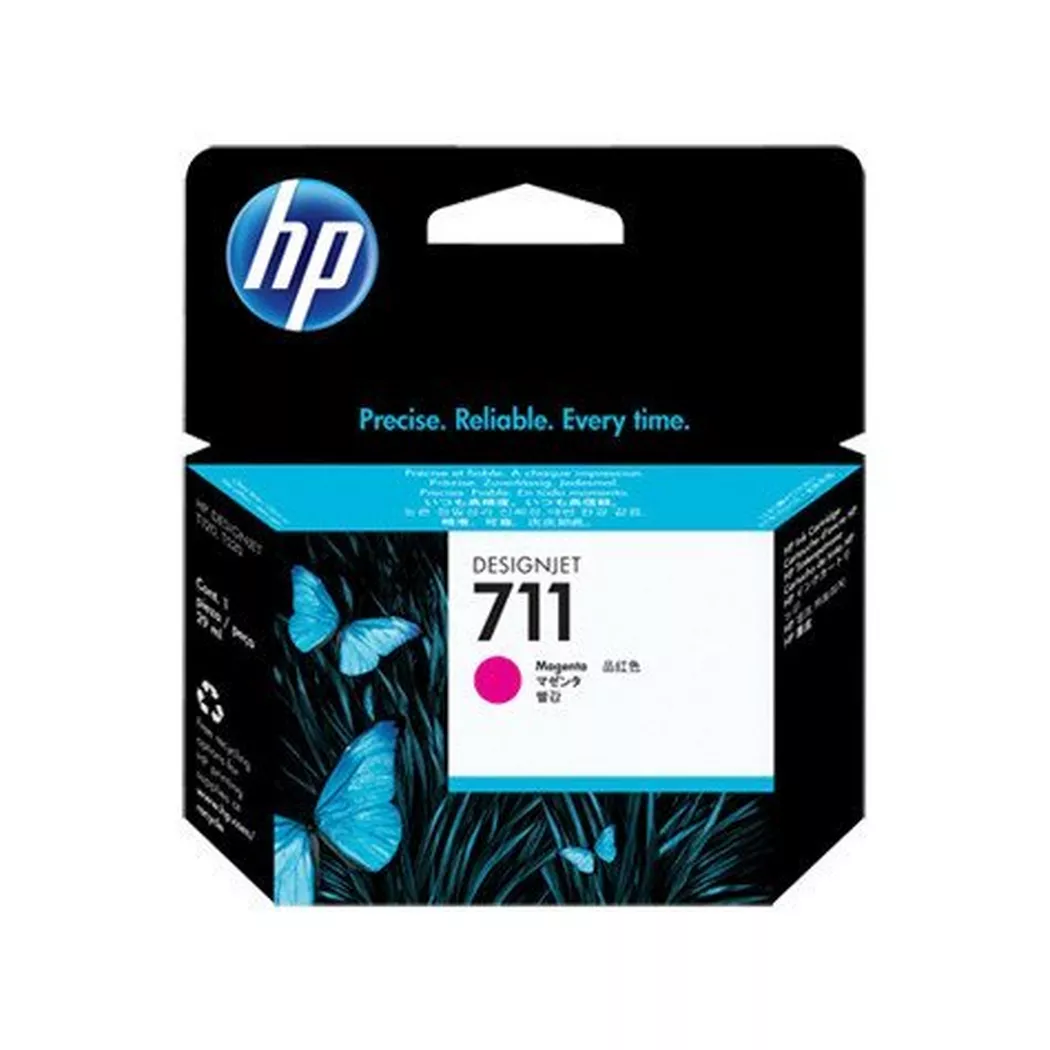 Hewlett-Packard – HP Tintenpatrone 711 magenta CZ131A DesignJet T120/520 29ml, One Size