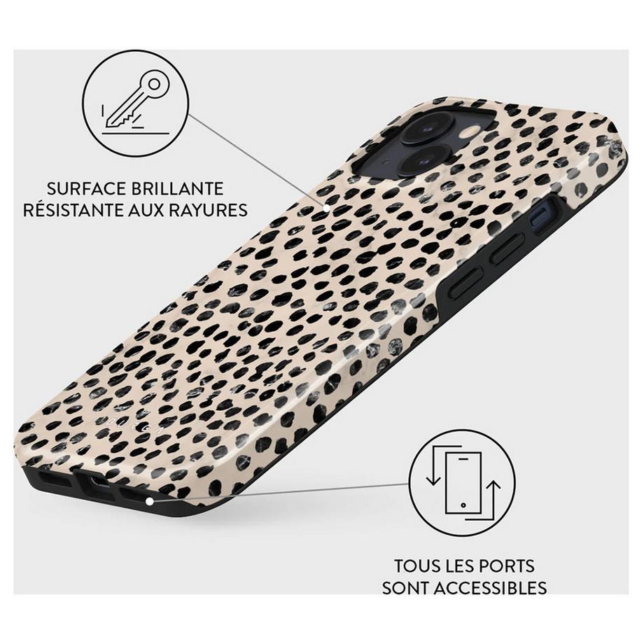 Burga  Custodia per iPhone 15 MagSafe Tough Antiurto Modello Almond Latte 