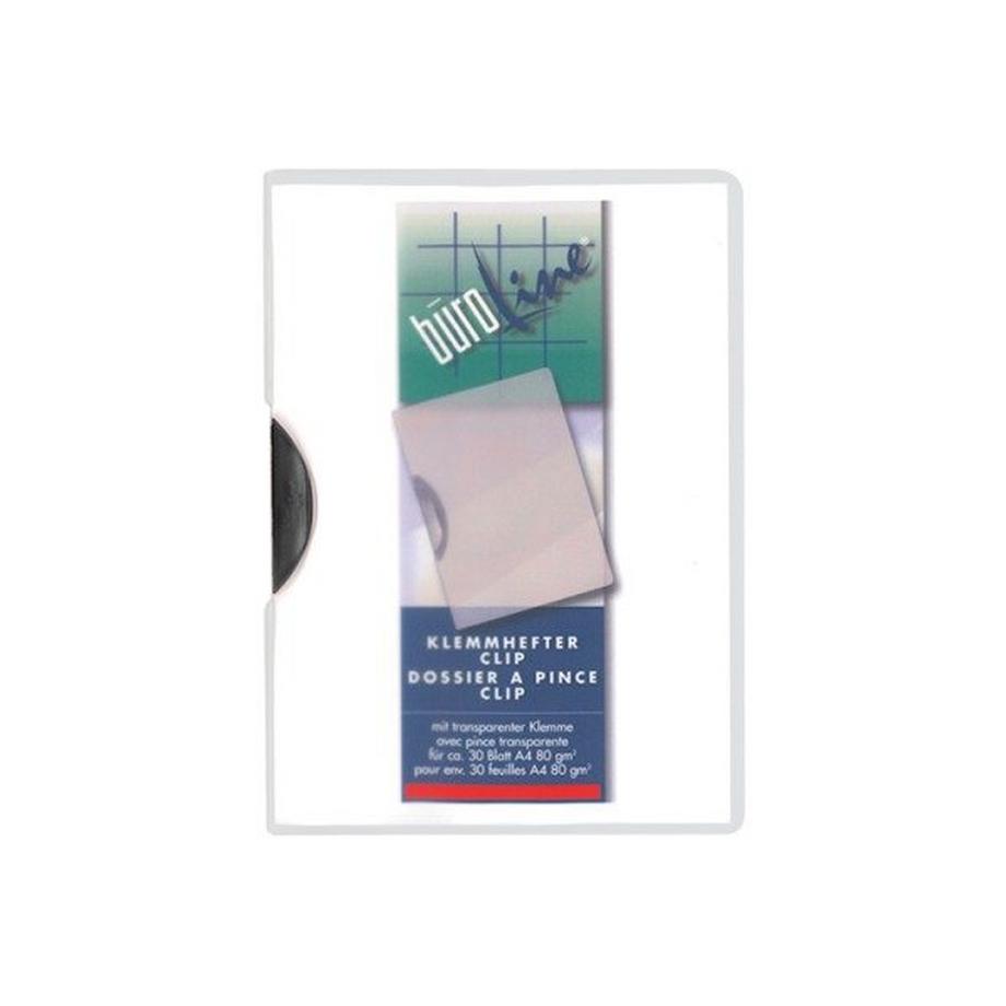 BÜROLINE BÜROLINE Klemmhefter A4 667289 rauch  