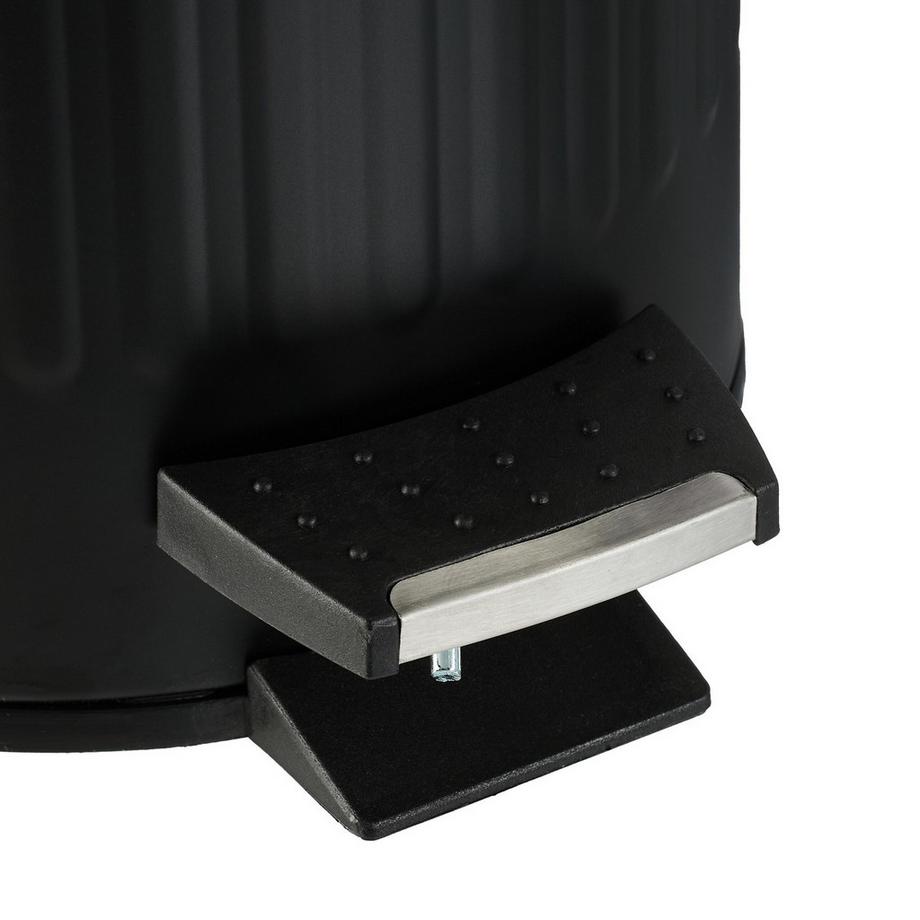 B2X Papierkorb fürs Badezimmer 3 l mit Bambusdeckel  