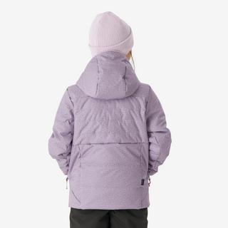 WEDZE  Wattierte Skijacke Kinder 6-14 Jahre Polyester 