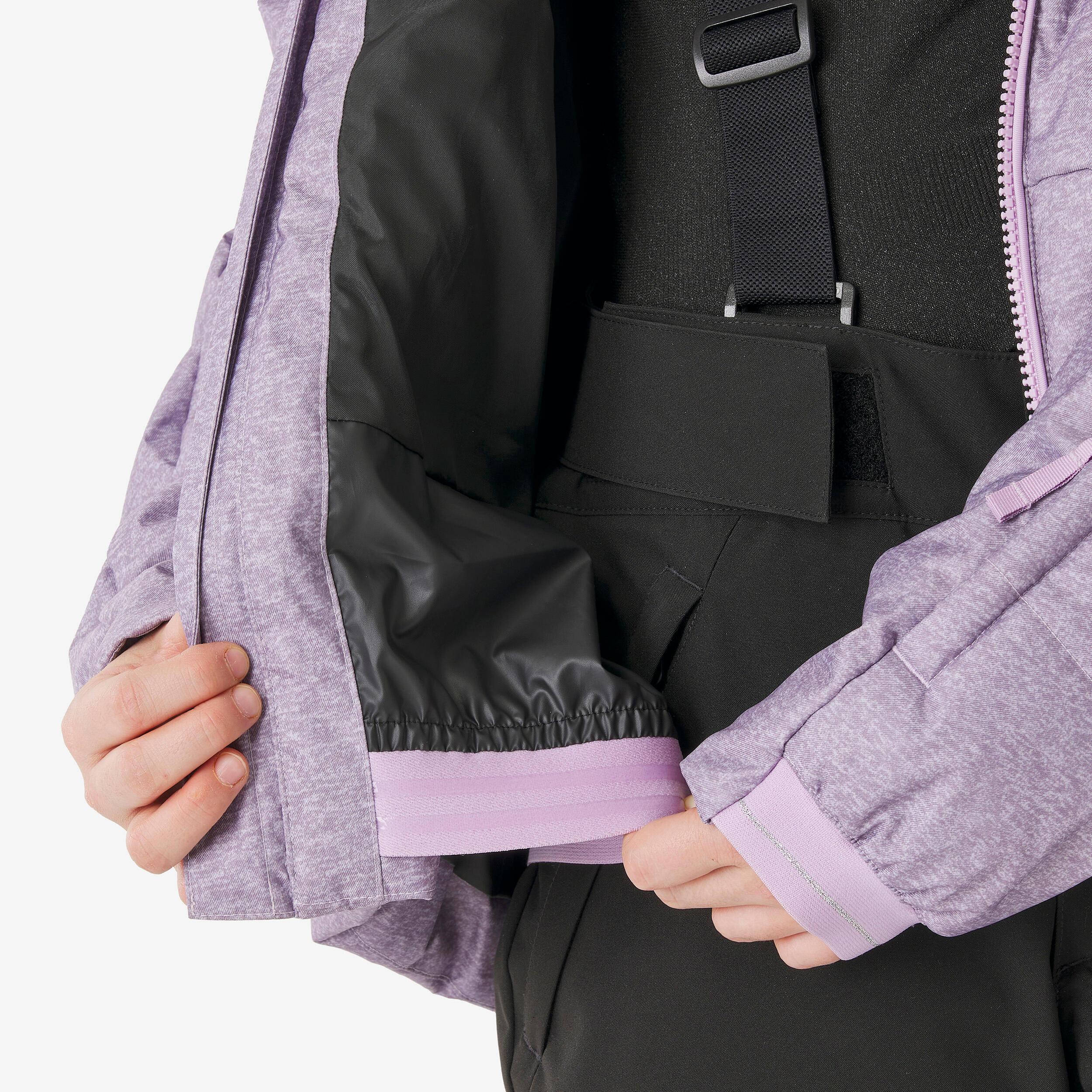 WEDZE  Wattierte Skijacke Kinder 6-14 Jahre Polyester 