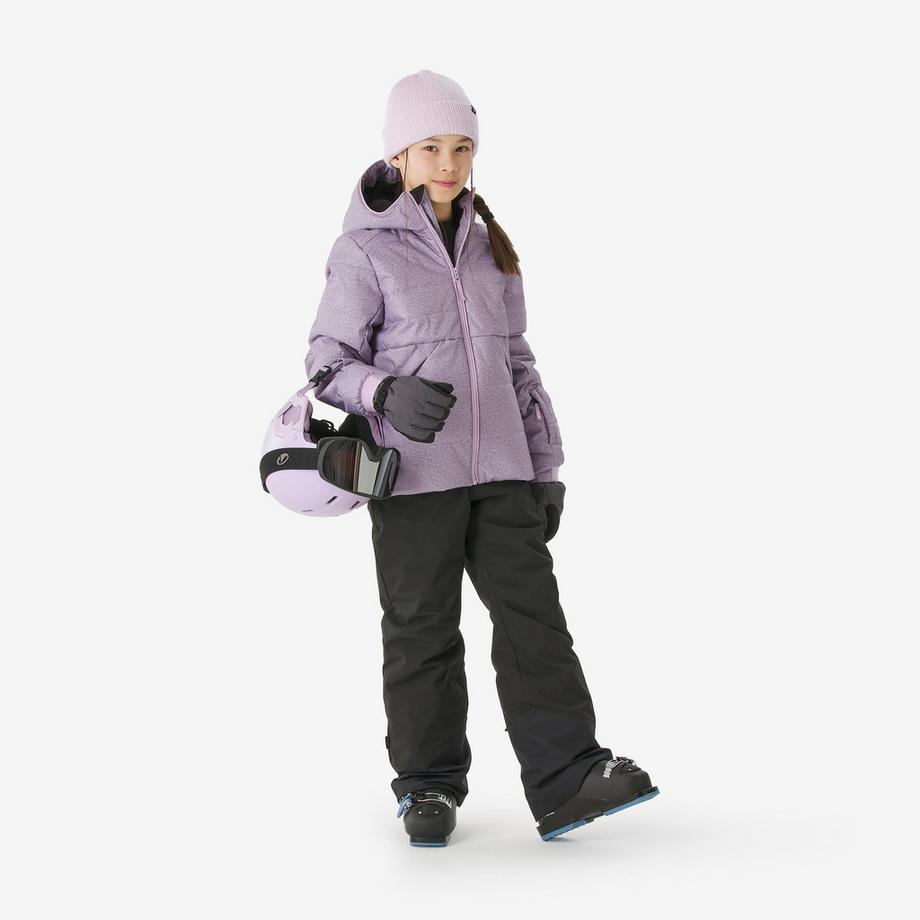 WEDZE  Wattierte Skijacke Kinder 6-14 Jahre Polyester 