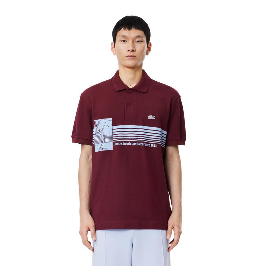 LACOSTE French Made Bio Klassisches Poloshirt  