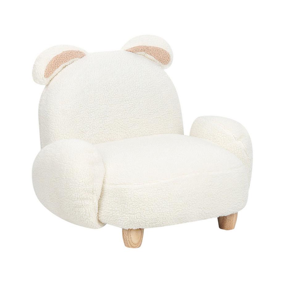 Beliani Kindersessel aus Bouclé Modern KANNA  