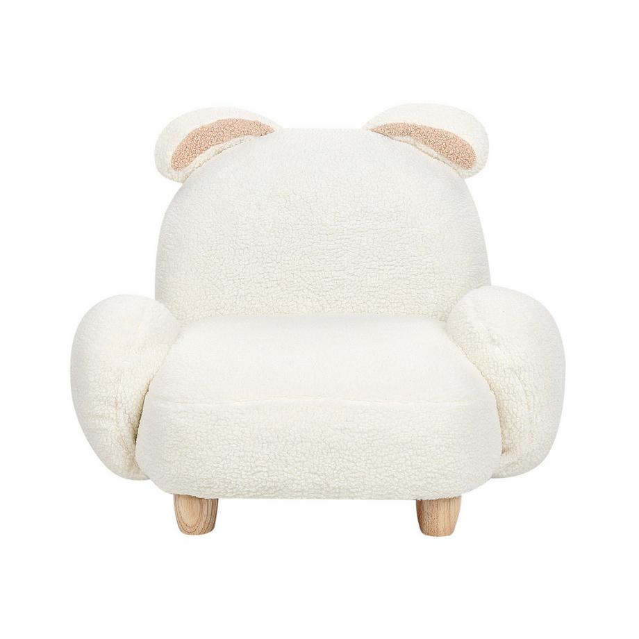 Beliani Kindersessel aus Bouclé Modern KANNA  