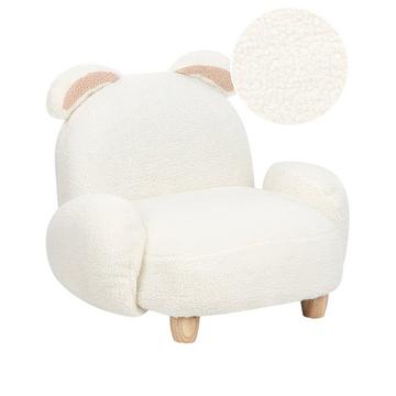 Chaise pour enfant en Fourrure synthétique Moderne KANNA