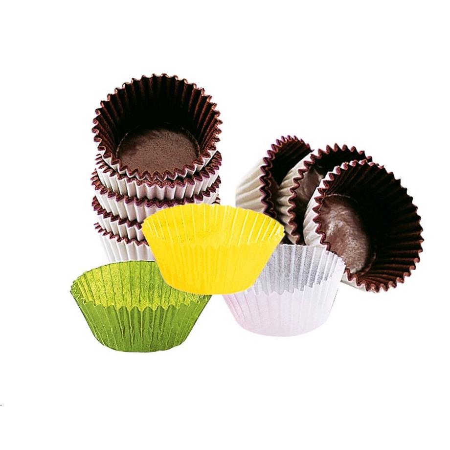 Kaiser  Pâtisserie - Papier-Pralinenförmchen farbig 200 Stück 