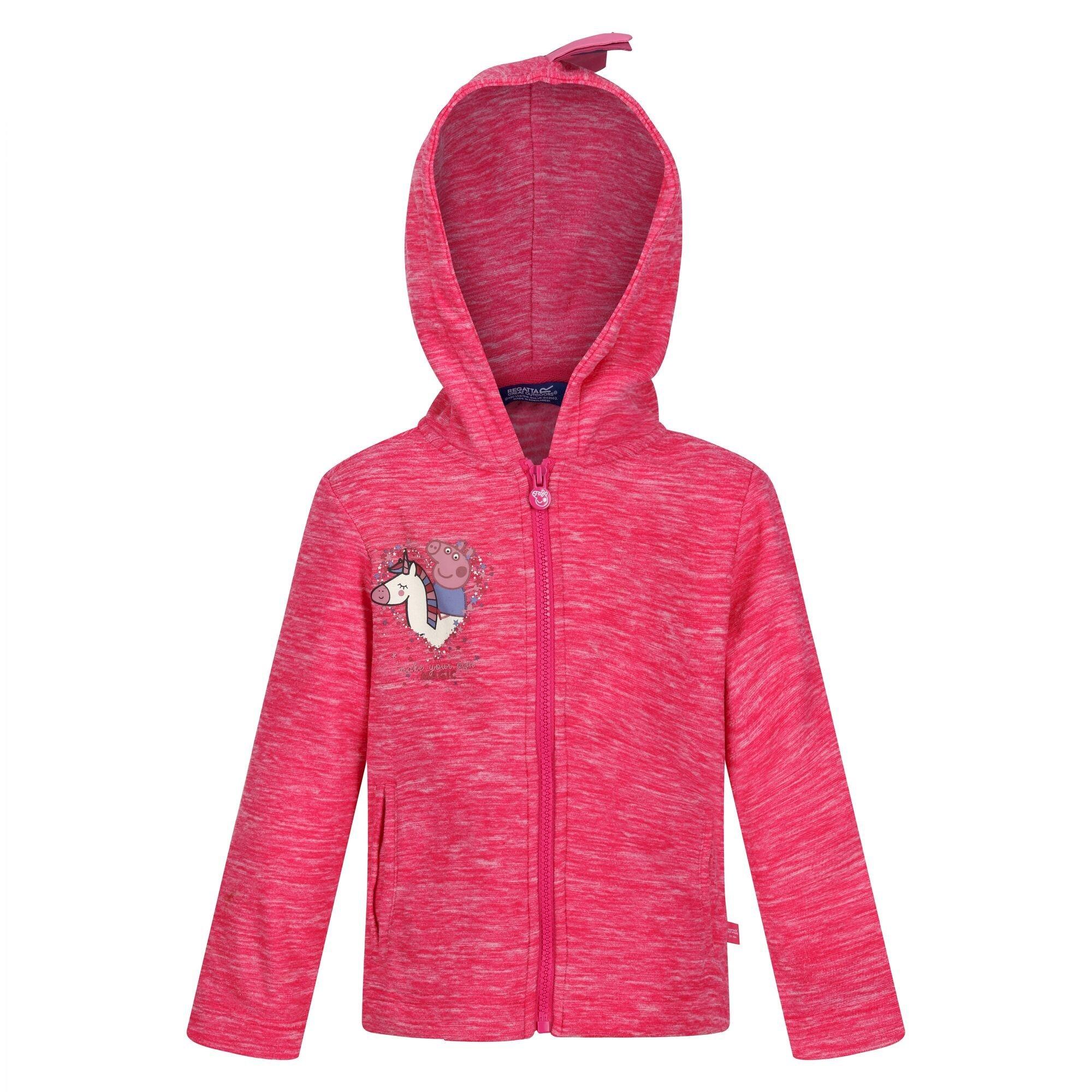 Image of Hoodie Mädchen Dunkelrosa 104