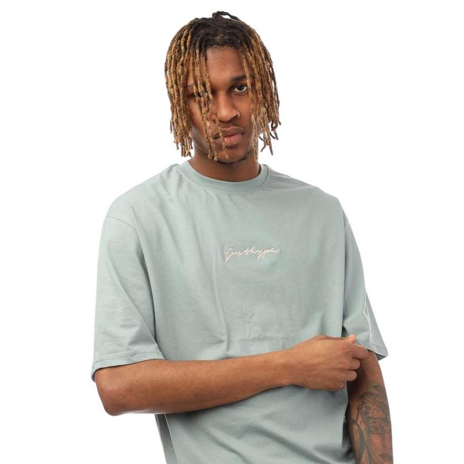 hype T-Shirt Oversize avec Logo  
