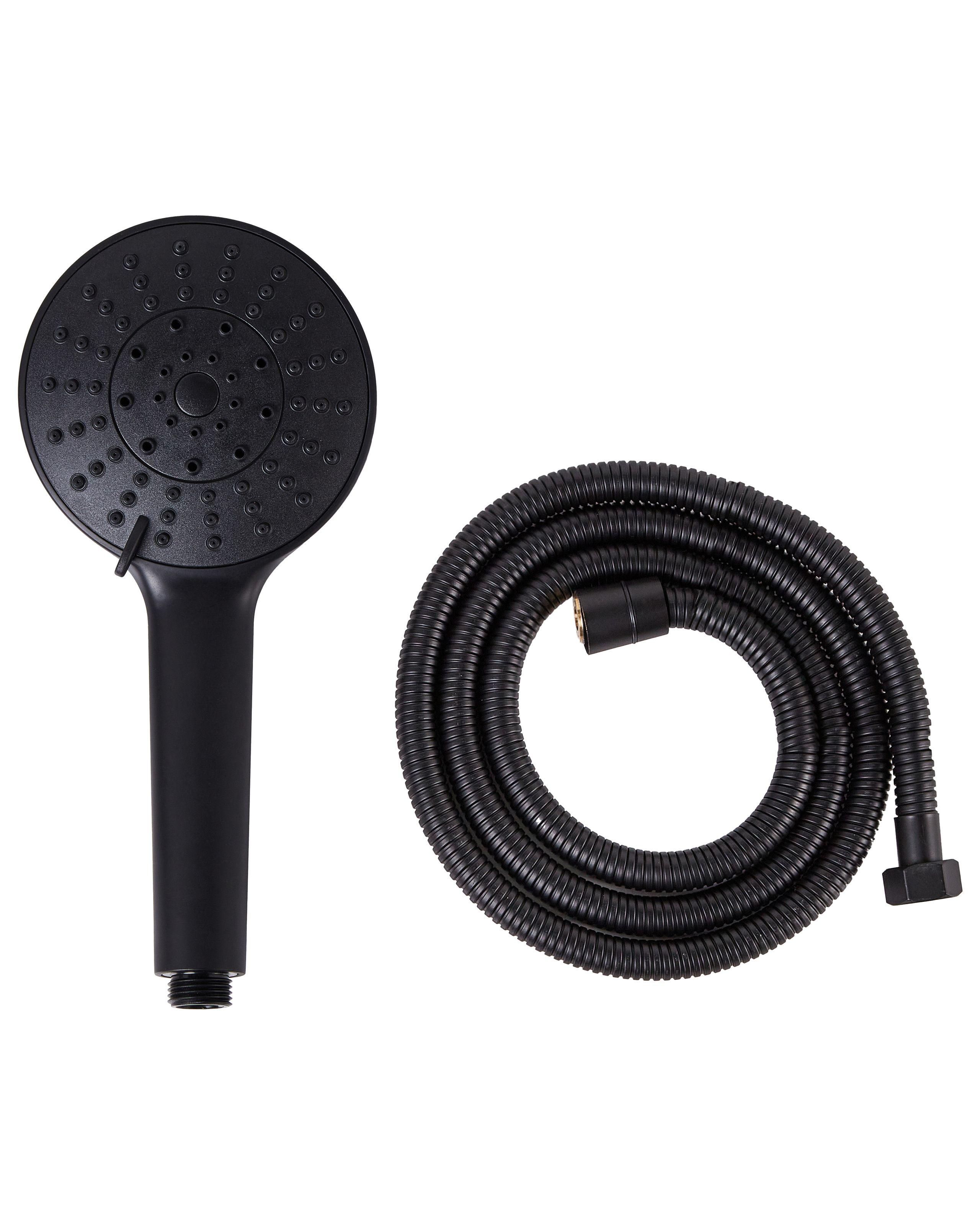 Beliani Duschkopf mit Schlauch aus ABS (robuster Kunststoff) Klassisch UCHIZA  