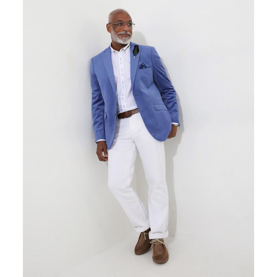 Joe Browns Blazer Leggero In Velluto Fiordaliso  