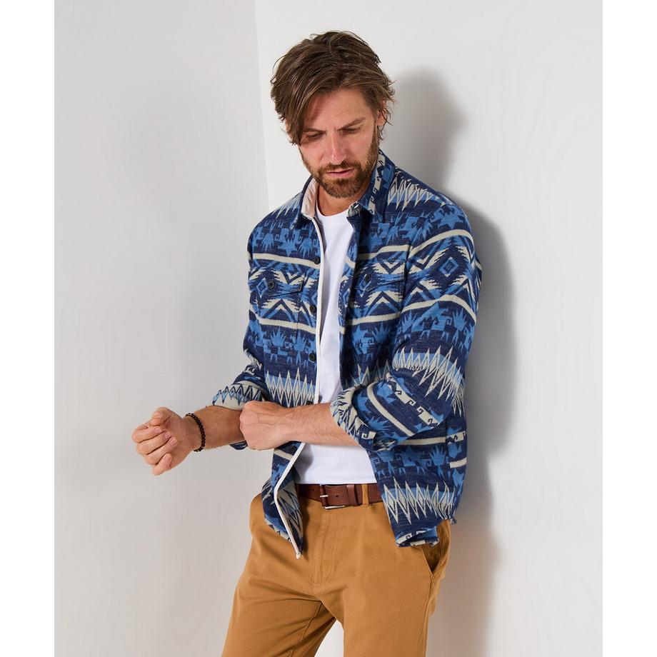 Joe Browns Klassisches Hemd mit Aztekenmuster  
