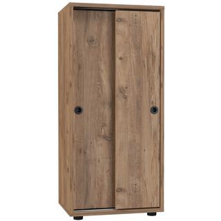 VCM Büroschrank mit 3 Fächern | moderner Aktenschrank mit Schiebetüren | Maße ca. H. 109 x B. 49 x T. 38 cm – Ulas 3-Fach  