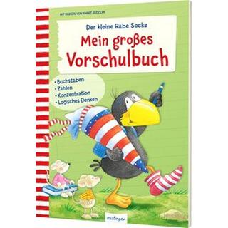 Der kleine Rabe Socke: Mein großes Vorschulbuch Rudolph, Annet (Illustrationen) Couverture rigide 