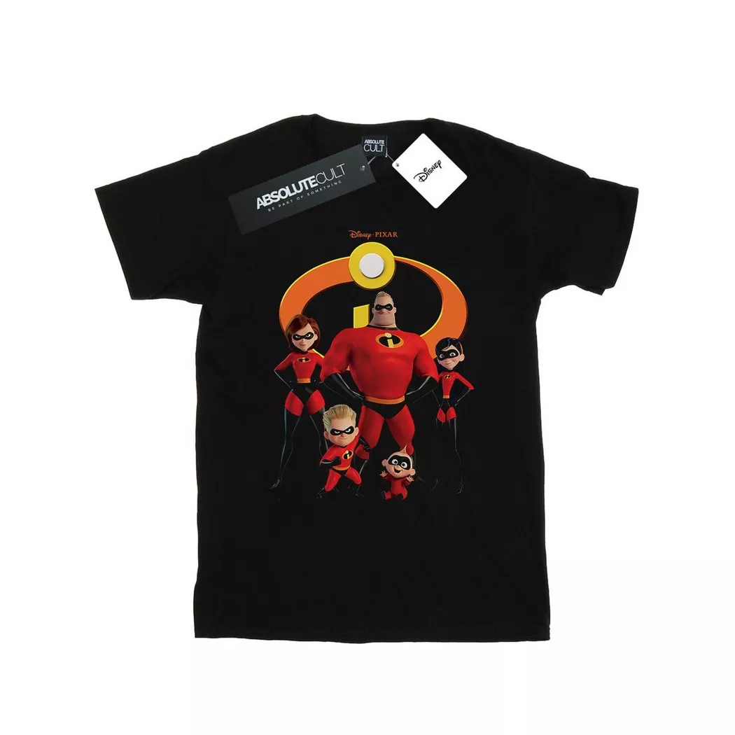 Disney - Incredibles 2 TShirt, für Damen, Schwarz, Größe XL
