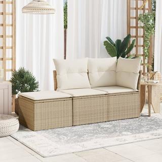 VidaXL  Gartenhocker poly-rattan 