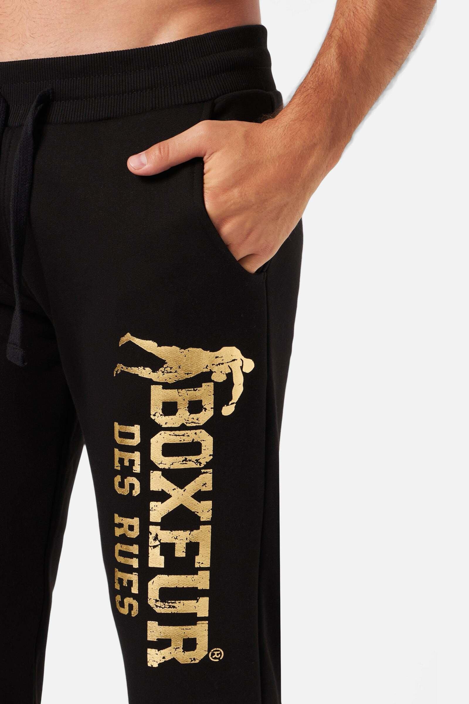 BOXEUR DES RUES  Pantalon de survêtement Slim Fit Sweatpant With Logo 