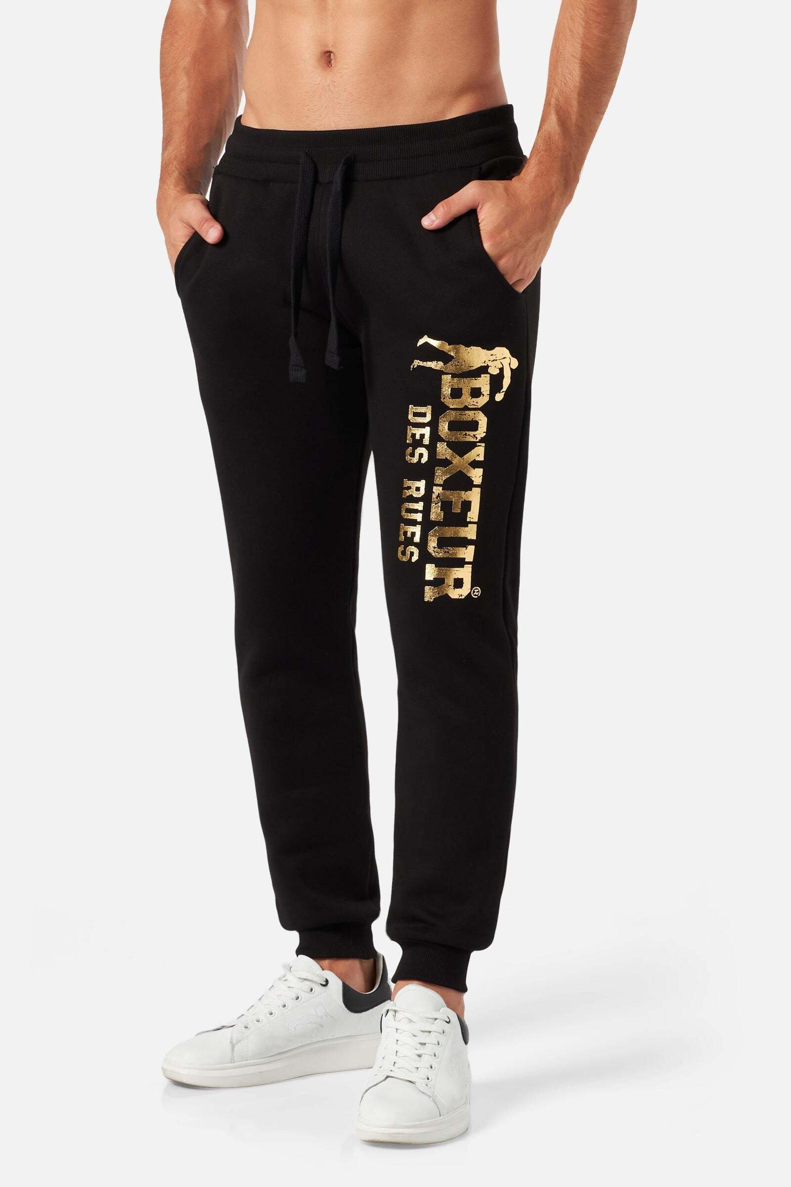 Image of Jogginghosen Slim Fit Sweatpant With Logo Herren Schwarz XL