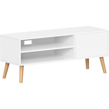 Modernerer TV-Ständer mit Stauraum für 55-Zoll-Fernseher