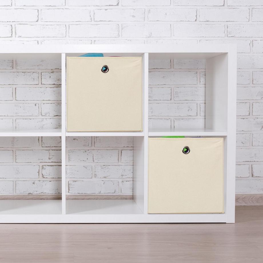 B2X Stoff-Aufbewahrungsbox, 2 Schubladen  