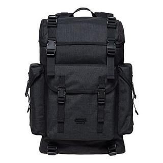 Only-bags.store Retro Rucksack, Vintage Jagdrucksack Wanderrucksack mit 14 Zoll Laptopfach für Arbeit, Ausflüge,  