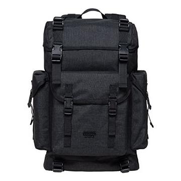 Retro Rucksack, Vintage Jagdrucksack Wanderrucksack mit 14 Zoll Laptopfach für Arbeit, Ausflüge,