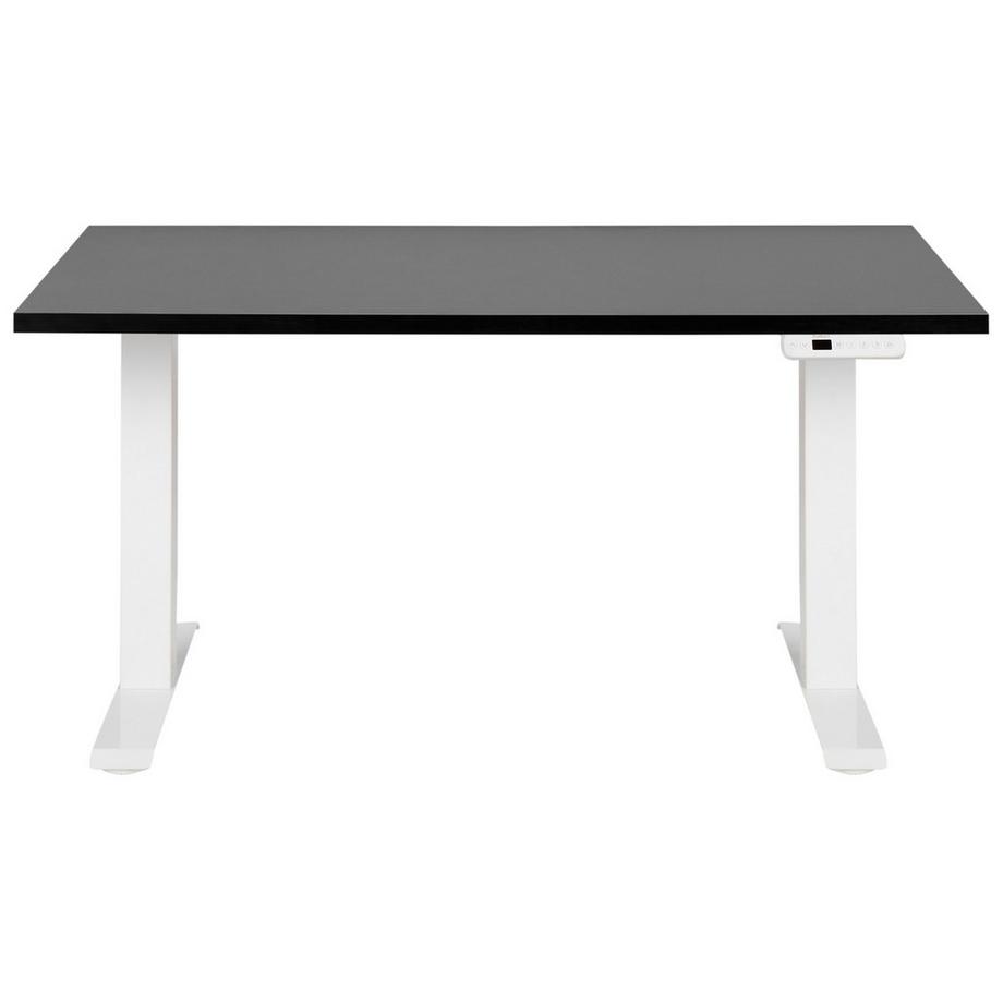 Beliani Bureau réglable en hauteur électriquement en Panneau de particules de bois Moderne DESTINES  