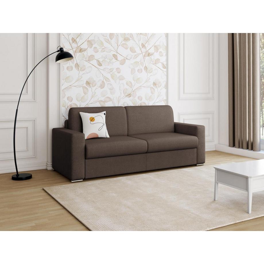 LINEA SOFA Divano letto 4 posti a ribalta in Tessuto e Larghezza MaterassoSpessore CALITO  