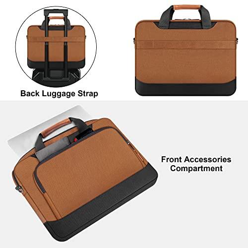 Only-bags.store  Laptop Schutzhülle Business Aktentasche Laptop Umhängetasche Kompatibel mit Laptops/HP Pavilion /MSI GS73VR Stealth Pro/Dell Inspiron /Acer/ASUS 