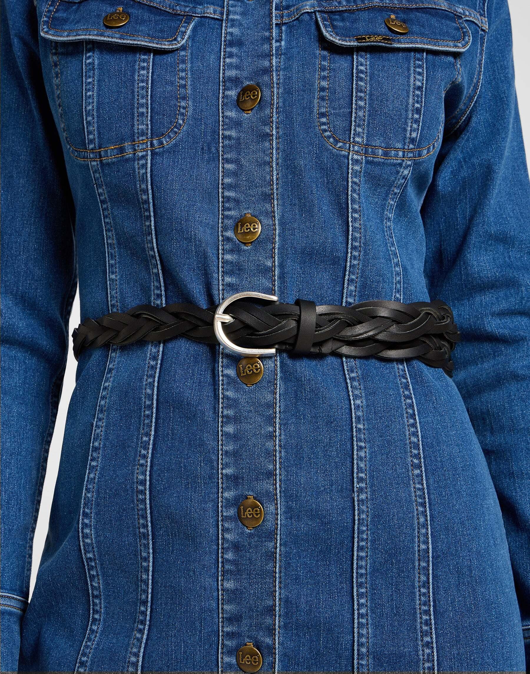 Image of Gürtel Braided Belt Damen Schwarz 95