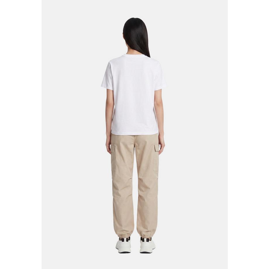 Chiara Ferretti T-shirt con stampa dorata  