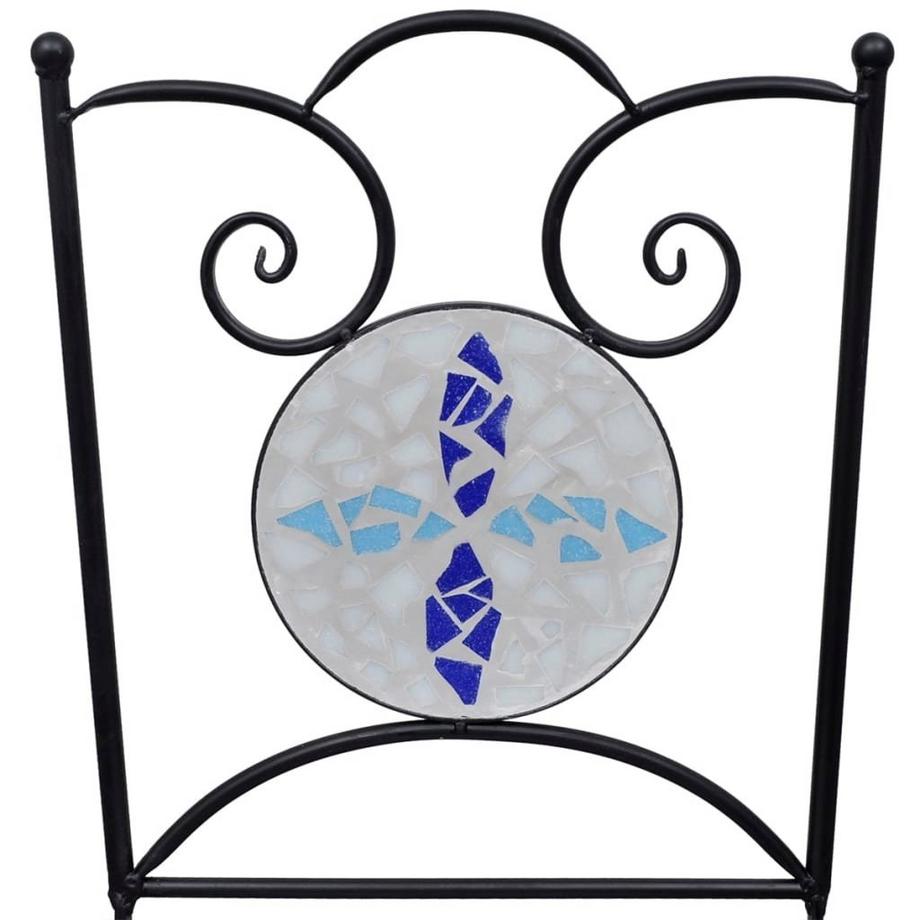 VidaXL Gartenstuhl metall  