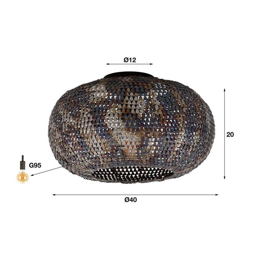 mutoni industrial Deckenlampe Armor  