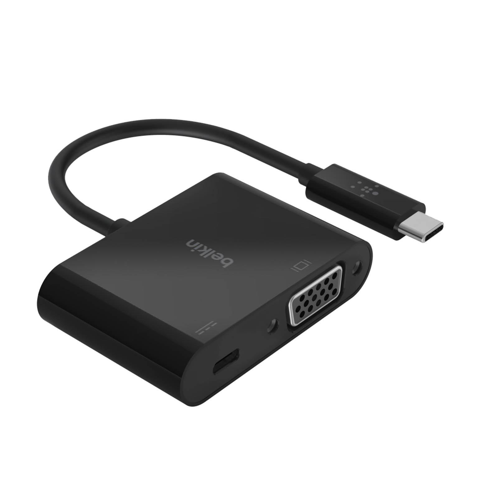 belkin  Adaptateur USB-C vers VGA + USB-C Belkin 