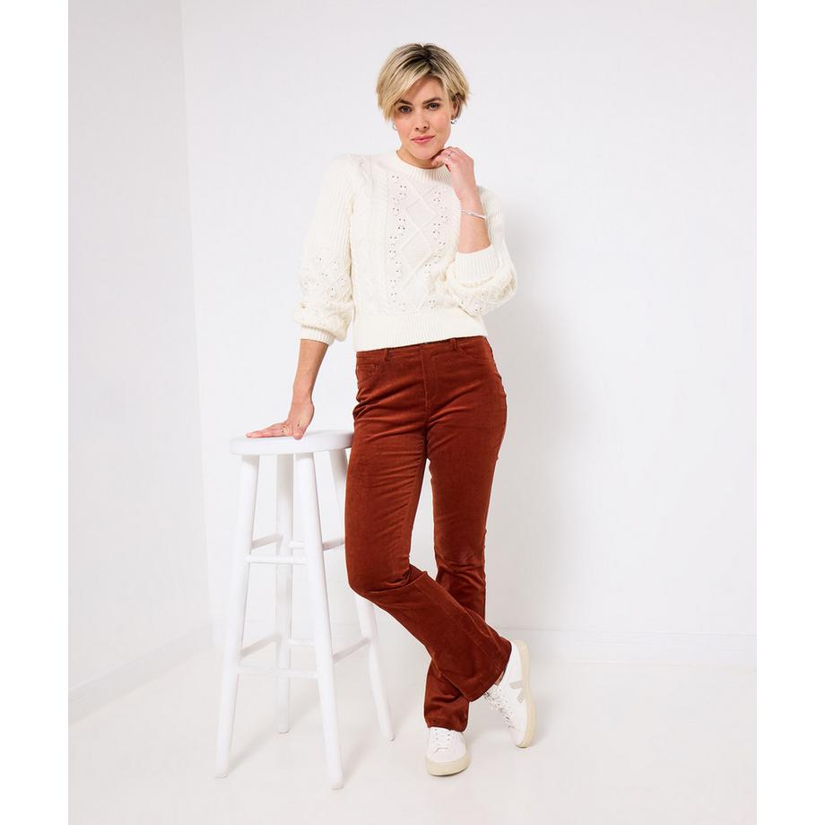Joe Browns Stretch Moleskin Bootcut Hose  