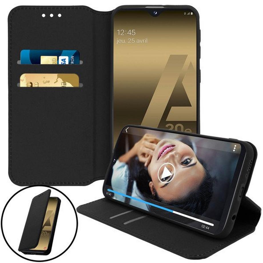 Avizar  Classic Cover Galaxy A20e Schwarz 