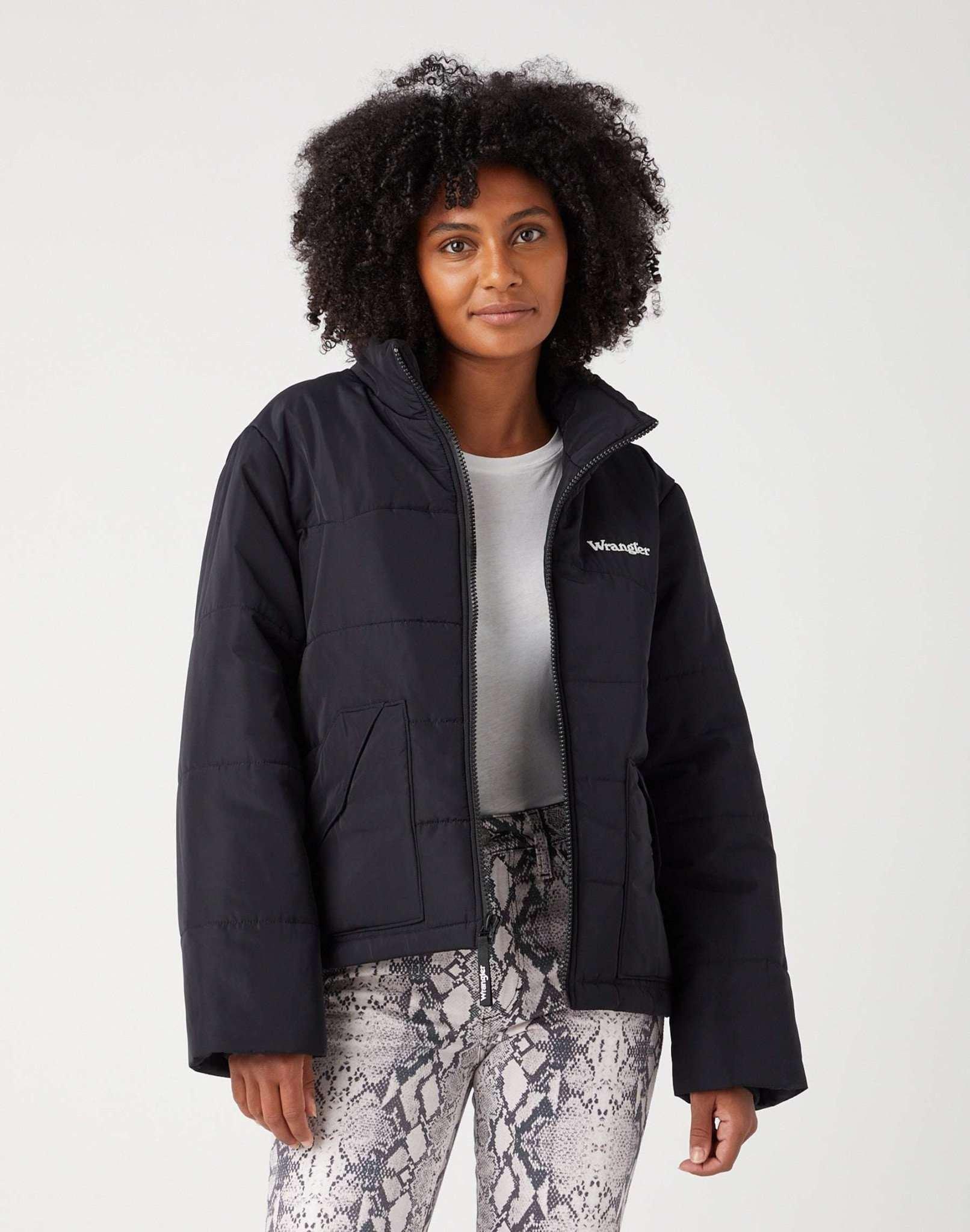 Image of Jacken Western Puffer Damen Schwarz L