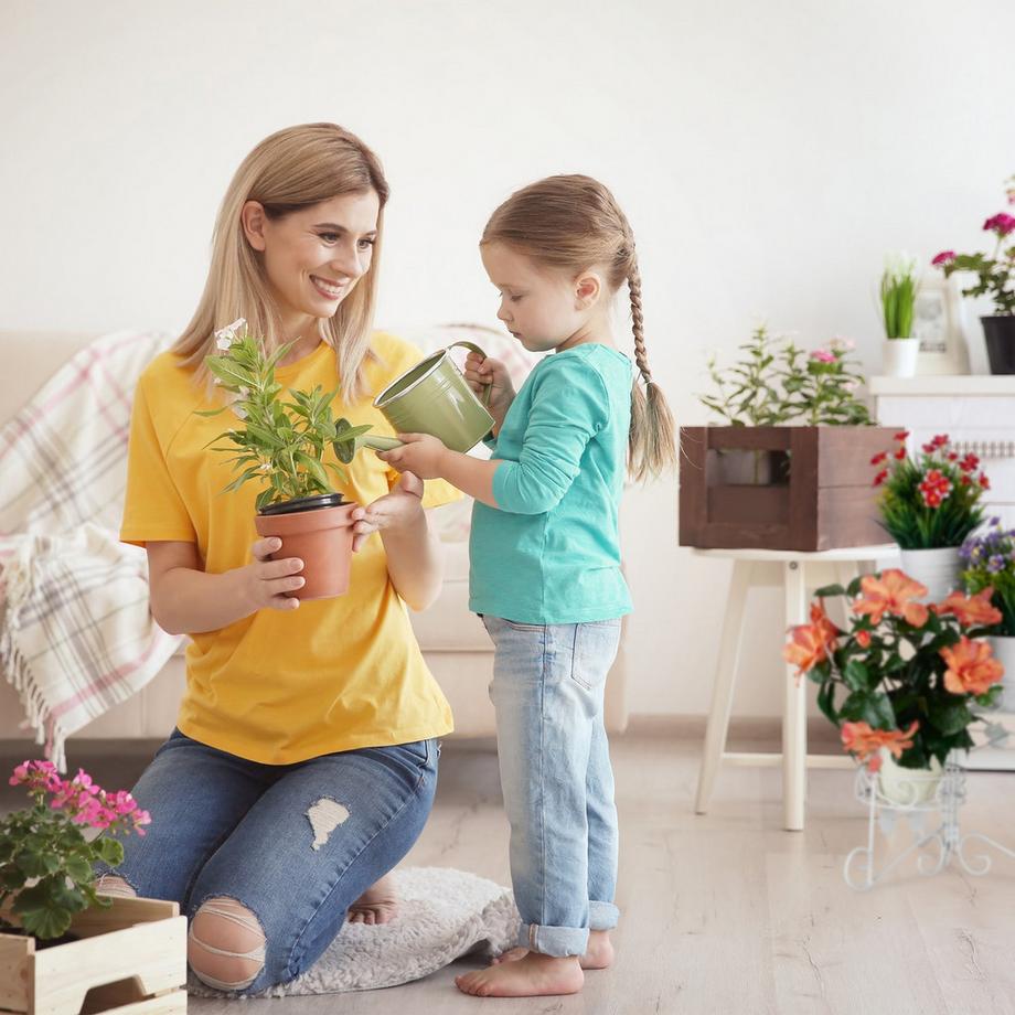B2X Socle de fleur blanc en métal  