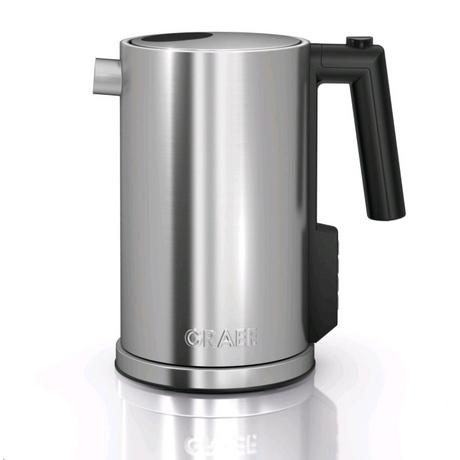 Graef WK 900 - Edelstahlwasserkocher mit Temperatureinstellung, 1.2 Liter  