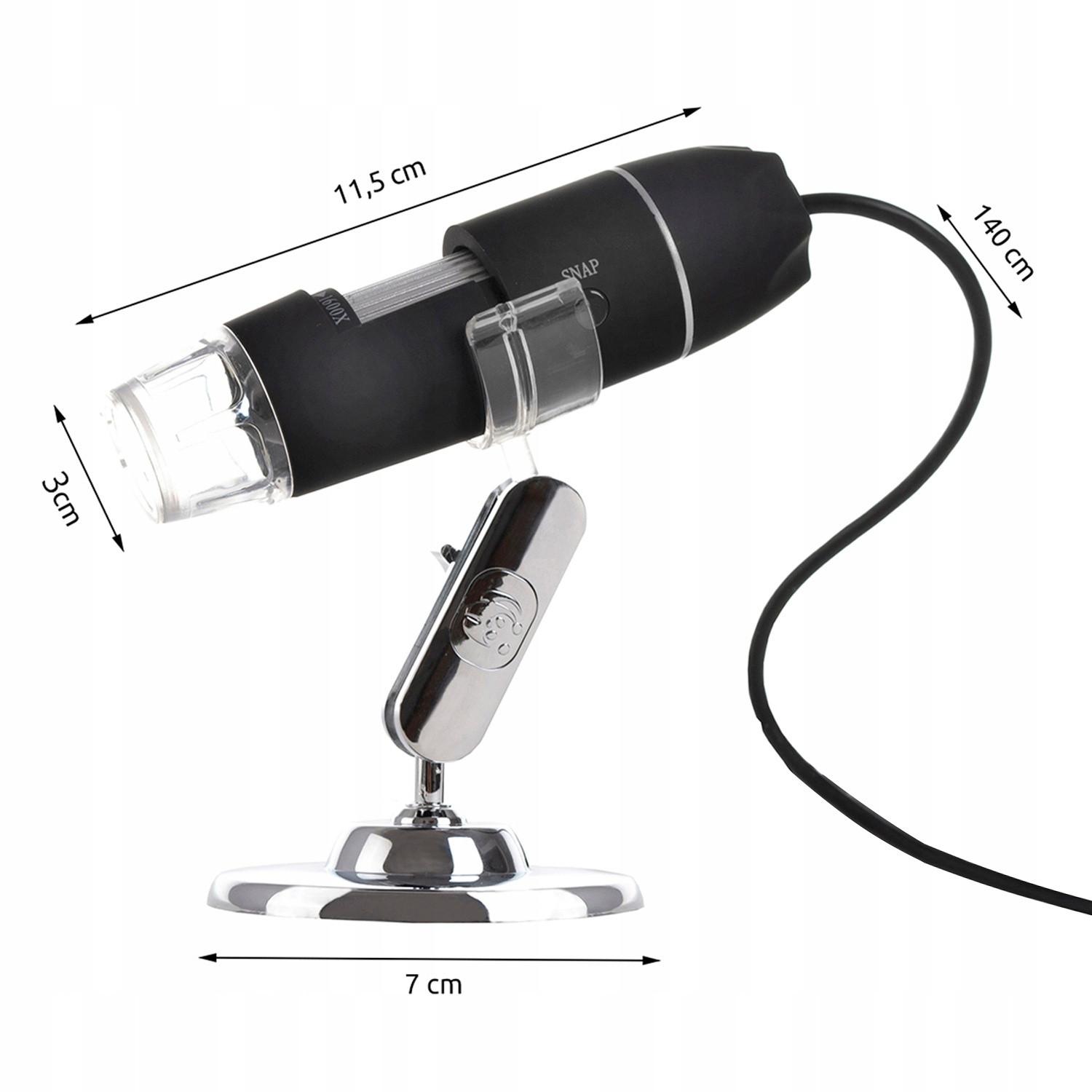 Northio  Digitales Mikroskop mit 1600facher Vergrößerung 