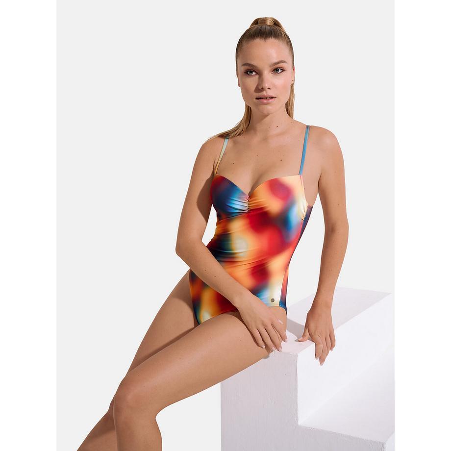 Lisca Olympia Einteiliger vorgeformter Verstellbare Träger-Badeanzug  