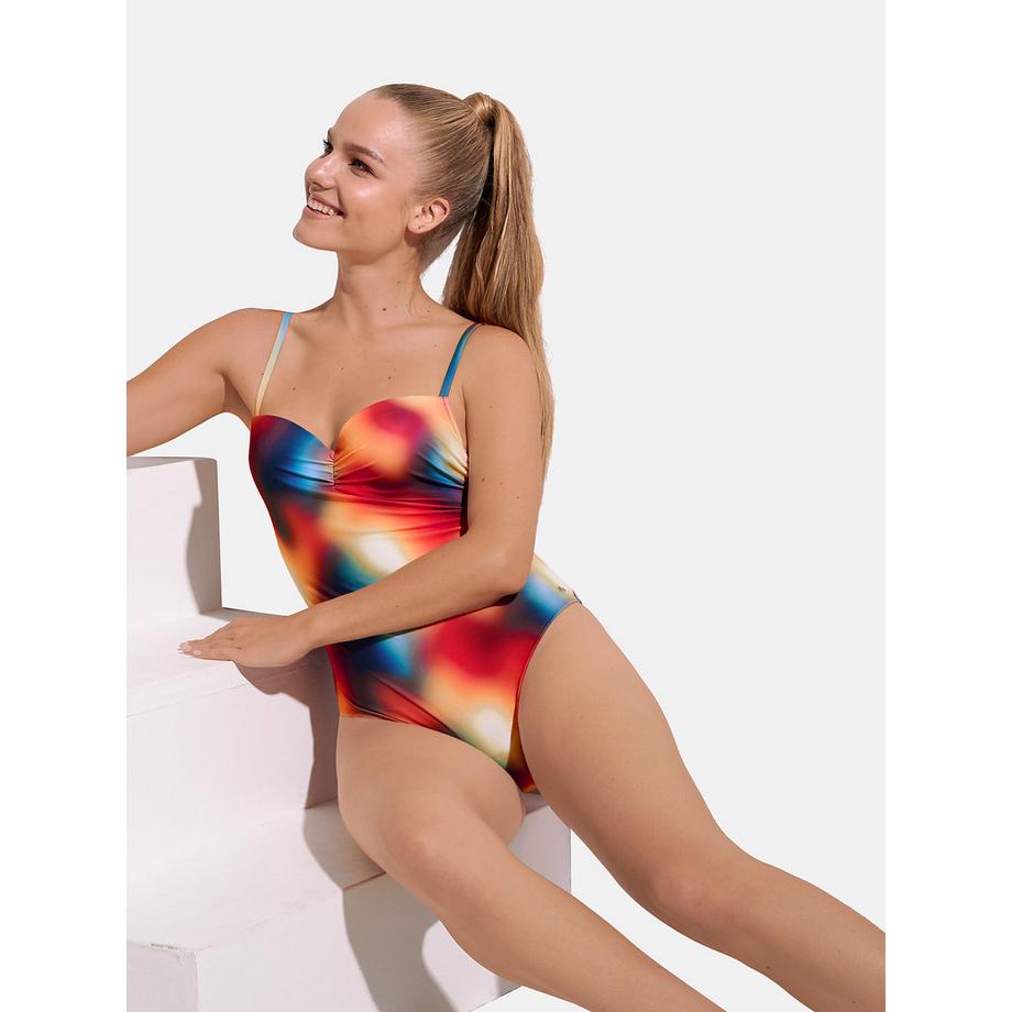 Lisca Olympia Einteiliger vorgeformter Verstellbare Träger-Badeanzug  