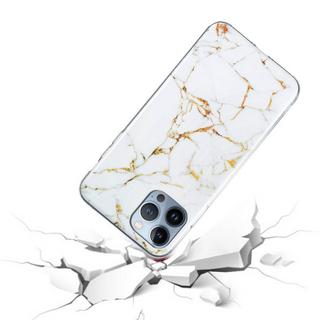 Cover-Discount  iPhone 15 Pro Max - Custodia in gomma Marble 