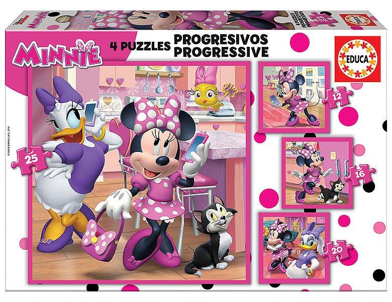 Educa  Puzzle Minnie Happy Helpers (12/16/20/25) 